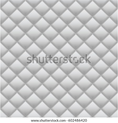 Abstract white background texture of an old natural luxury leather upholstery. Vector seamless pattern. Modern stylish texture. Trendy hipster sacred geometry Geometrical pattern design