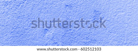 Blue cement wall texture and background