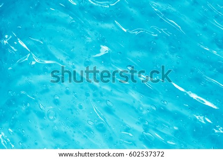 gel bubbles background and texture. Royalty-Free Stock Photo #602537372