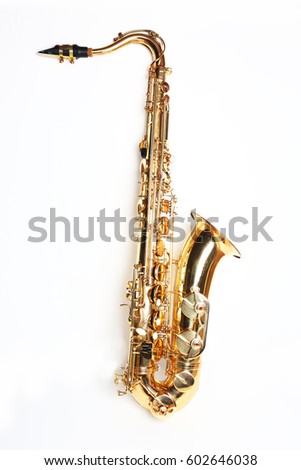 single Tenor saxophone