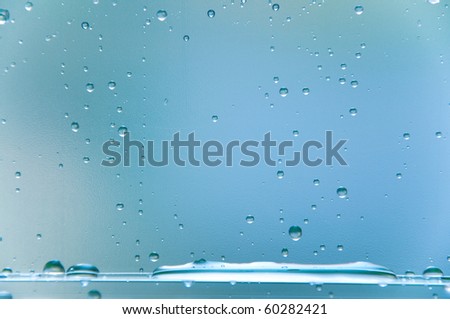 Decorative background from water drops