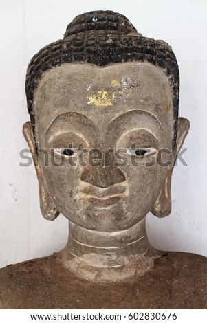 Old Buddha head.