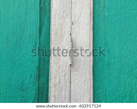 Closeup wooden shutters blinders doors texture background.