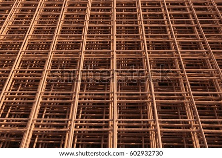 steel mesh, close up image of construction material 