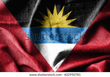 Antigua and Barbuda Cotton Flag