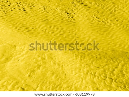 Lemon color desert. Modern and contemporary wallpaper for interior design. Background and Texture