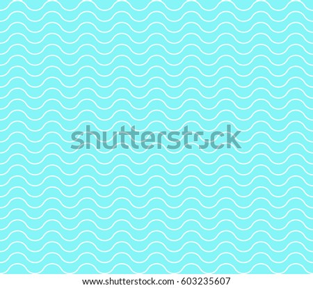 seamless blue wave pattern background.