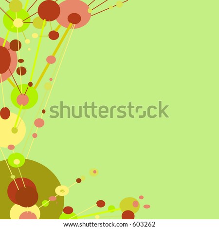 Pleasant green backdrop with space for writing, large file