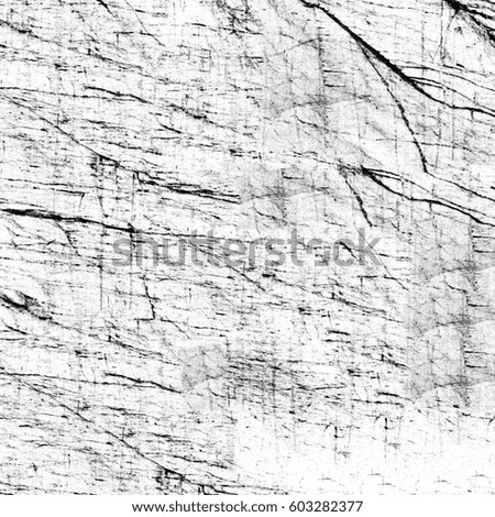Grunge texture with black lines on a white background