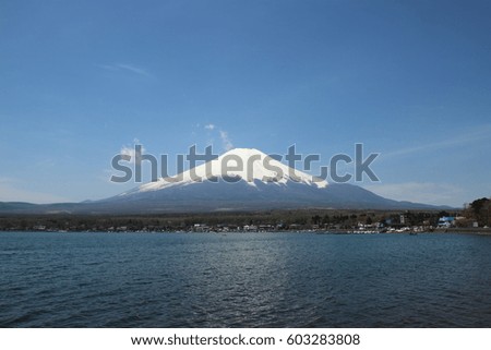 Mt.Fuji at Lake Yamanaka - Yamanashi - Japan