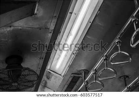 Train interior/tube light