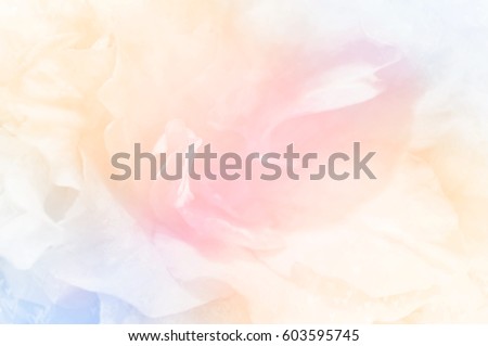 Unfocused blurred azalea petals, abstract romance background, pastel and soft flower card