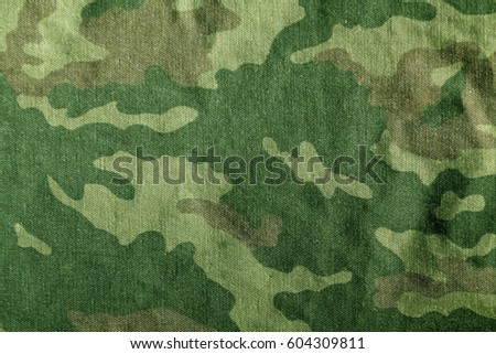 Camouflage uniform cloth pattern. abstract background and texture for design