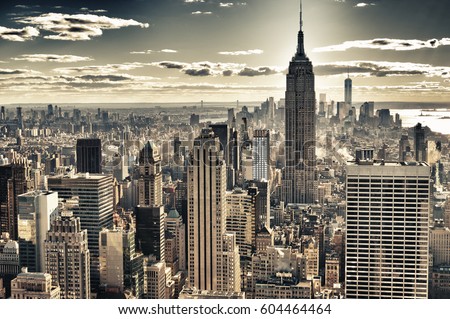 HDR image of the New York City.