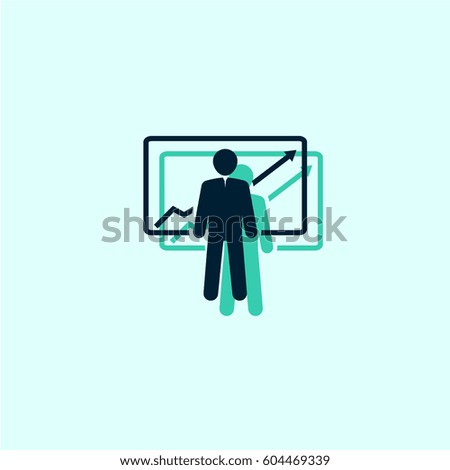 Training, presentation icon