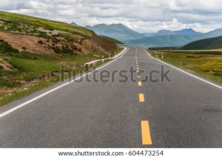 Highway landscape