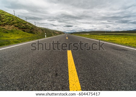 Highway landscape
