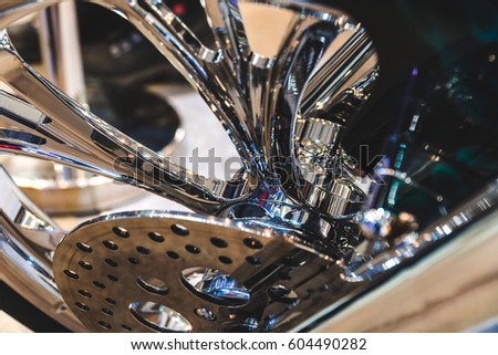 motorcycle wheel brake custom