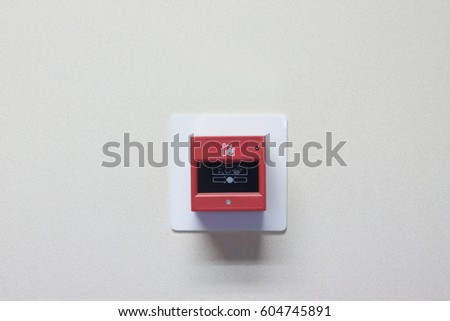 Every commercial building is required to have a fire alarm on the wall