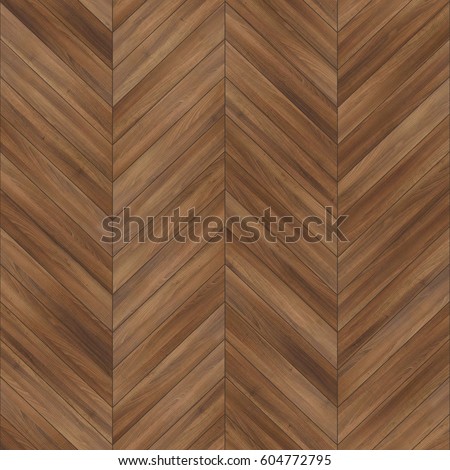 Seamless wood parquet texture (chevron brown)