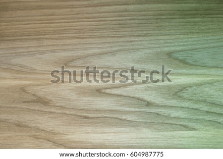 Green toned wooden surface. Copy space