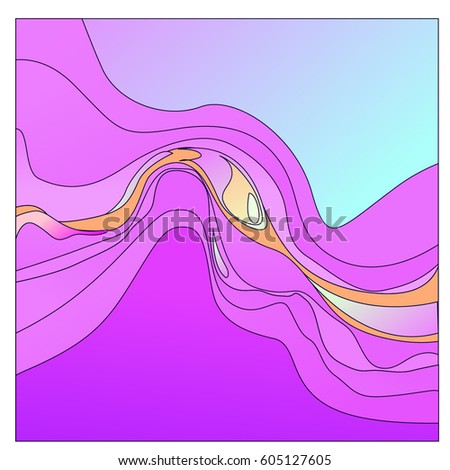 
Colorful vibrant Wave Background. Dynamic Effect. Abstract Vector Illustration. Design Template. Modern Pattern.

