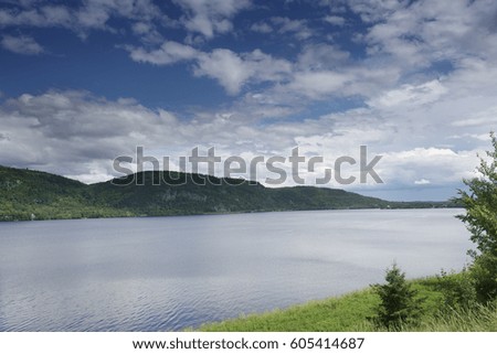 Summer Landscape, La Mauricie National Park, Quebec, Canada
