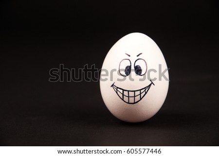 funny egg emoji