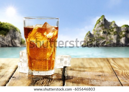 ice tea and summer time 