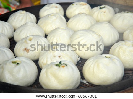 Steamed buns in China