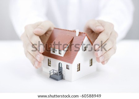 Protect Your House Royalty-Free Stock Photo #60588949
