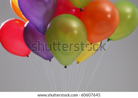 stock image of the colorful balloon