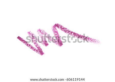 Lilac makeup pencil.