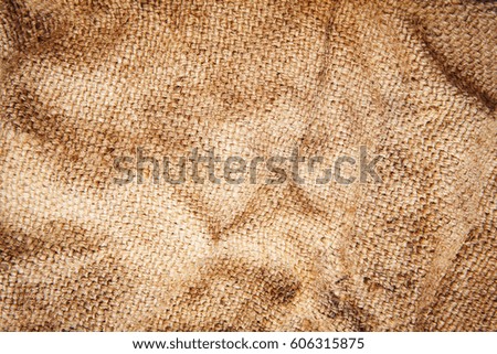 sack texture crumpled