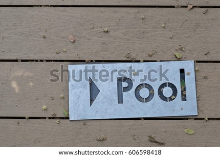 Pool symbol.