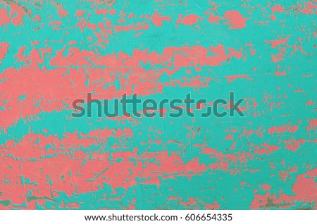 Texture Of Old Paint On Metal Surface with pastel color