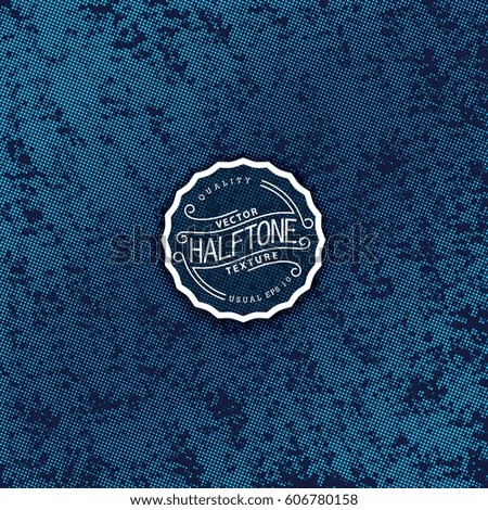 Abstract halftone background. High quality vector trace.
