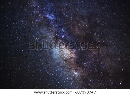 Close up Milky Way