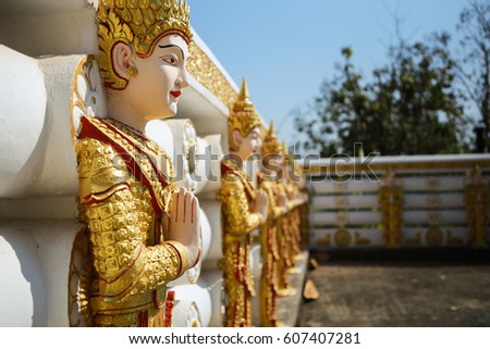 Angel statue Thailand