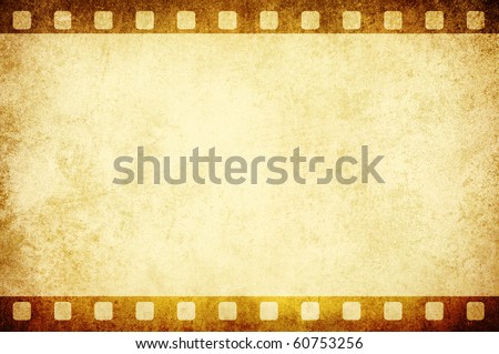 vintage background with film flame