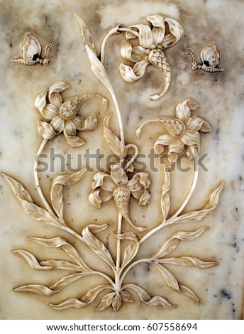 intricate Carving, Marble