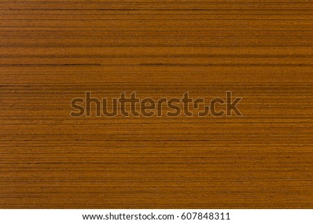 Teak veneer, natural wooden background on macro. Extremely high resolution photo.