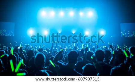 Concert lights 2 Royalty-Free Stock Photo #607907513