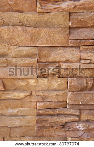 Natural stone wall for modern house interior