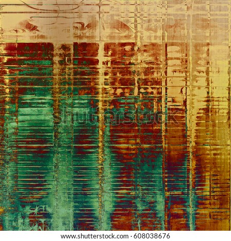 Grunge texture, scratched surface or vintage background. With different color patterns: yellow (beige); brown; green; blue; red (orange); purple (violet)