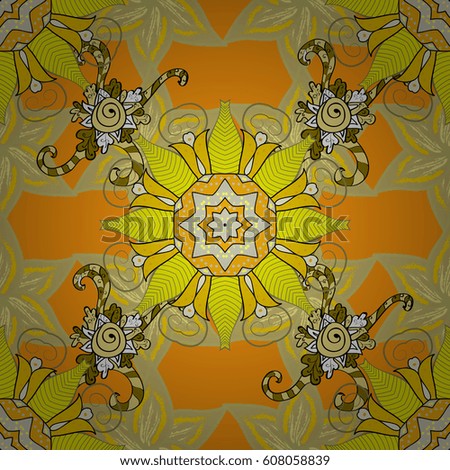 Vector flower concept. Summer design. Leaf natural pattern in colorful colors. Seamless floral pattern can be used for wallpaper, website background, wrapping paper.