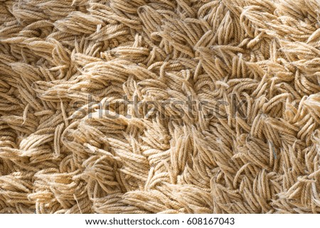 Doormat close up abstract background