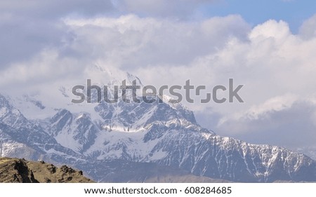  Himalaya mountains,sky