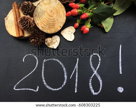 Rustic 2018. Love 2018. Flourish 2018. Concept 2018. 