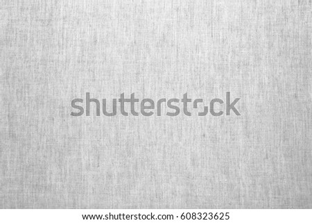 Black and white Detailed texture of linen fabric